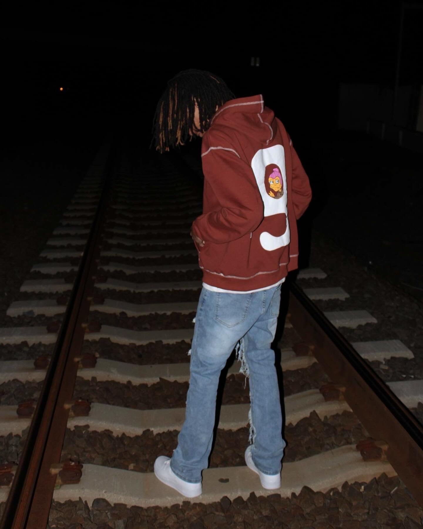 Brown With Silk Hood