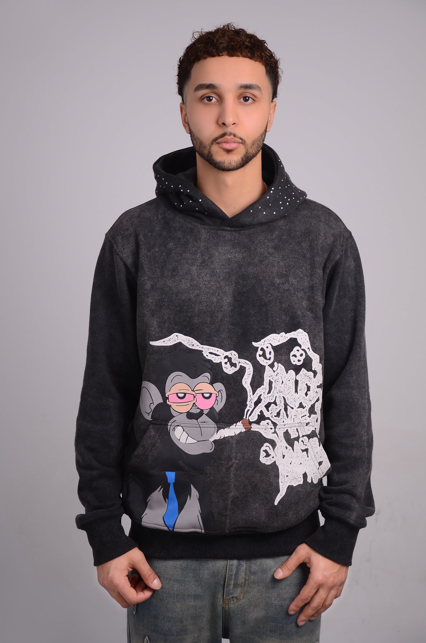 “Tired” Monkey Hoodie
