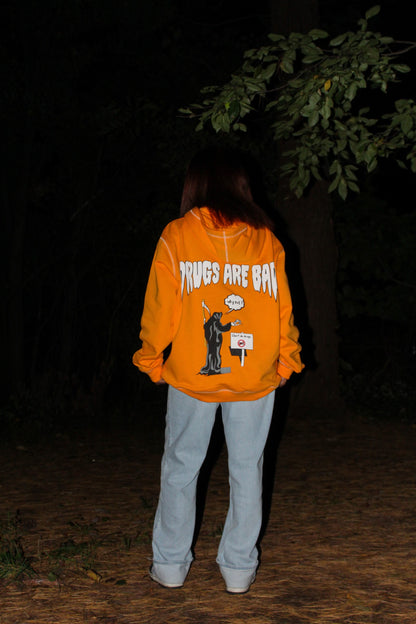 Orange Halloween Hoodie