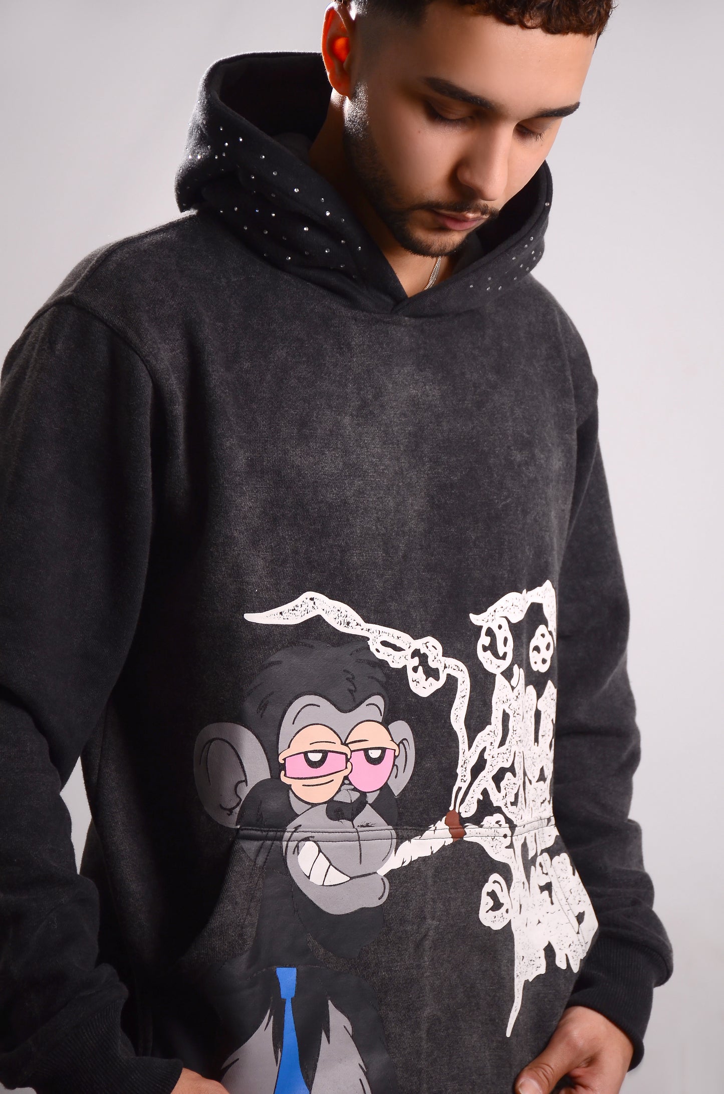 “Tired” Monkey Hoodie