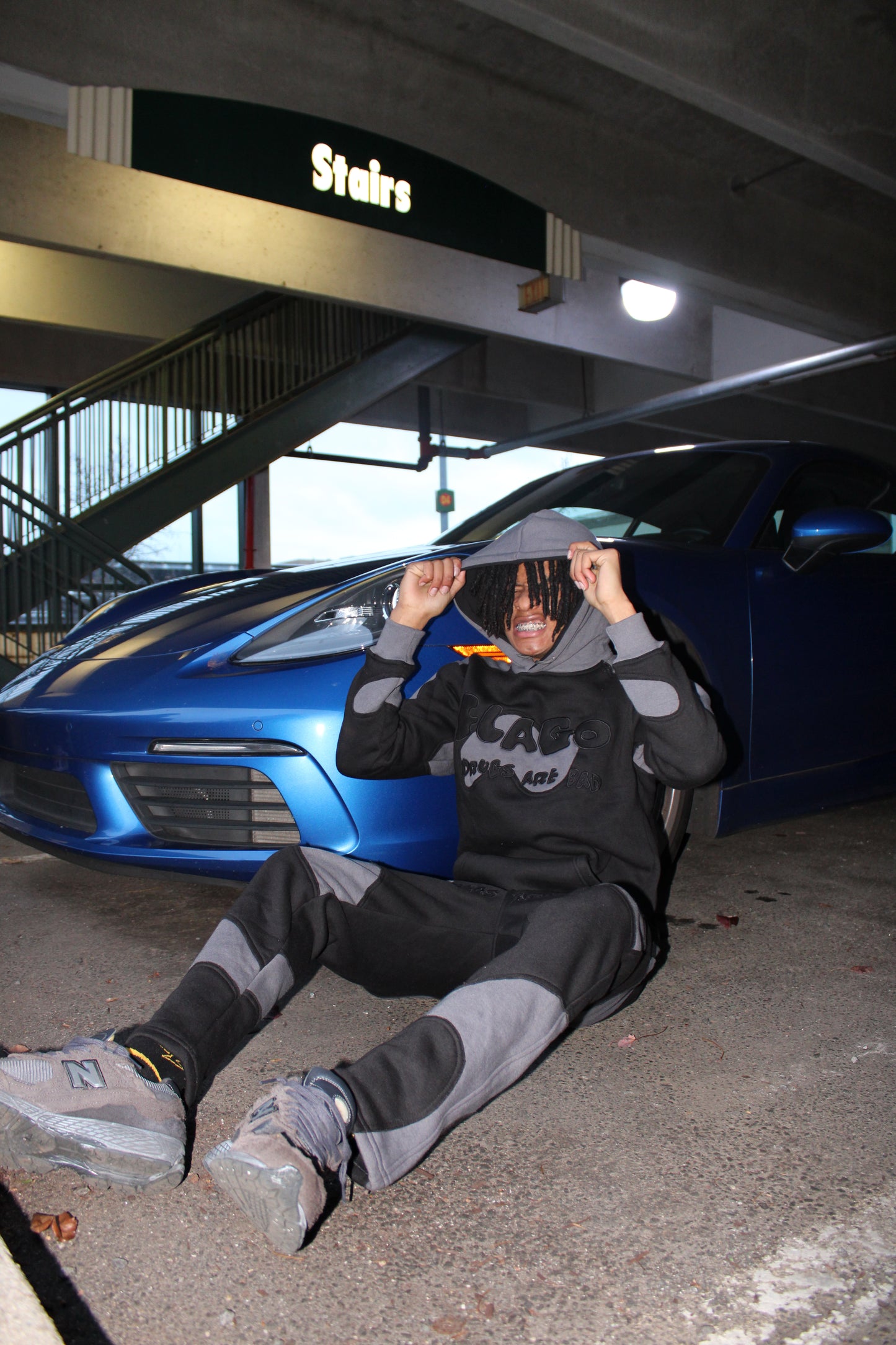 Sweat suits (top and bottom)