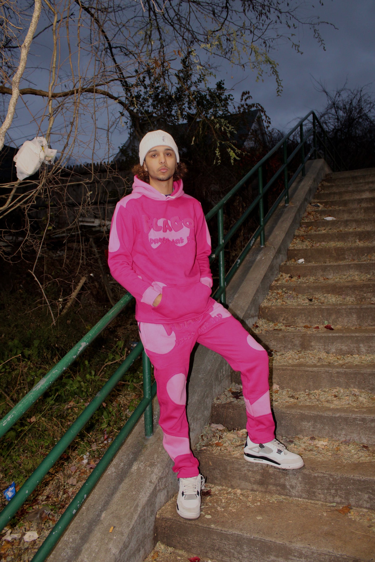 Sweat suits (top and bottom)